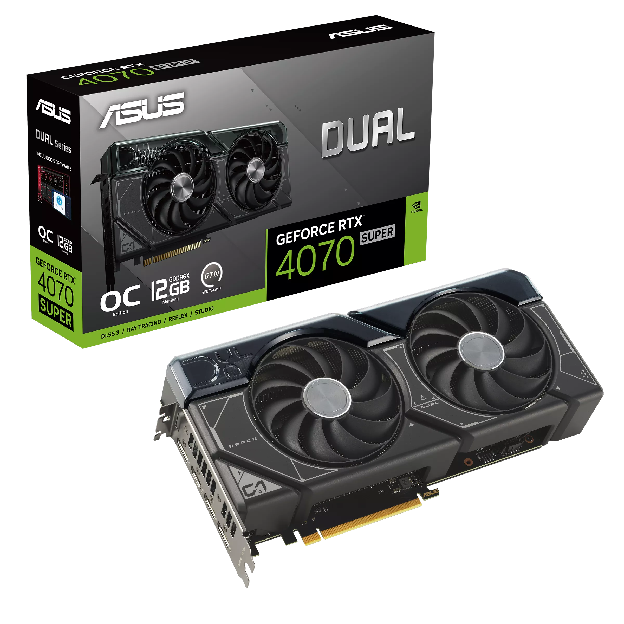   Asus Dual OC GeForce RTX 4070 Super